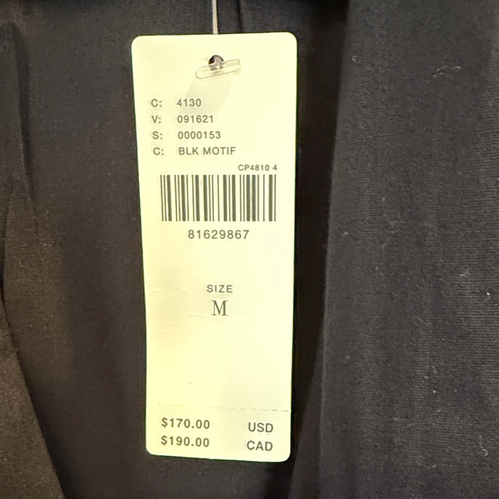 Anthropologie NWT The Tommie Black Midi Dress with Front Zip - still in stores. - Picture 7 of 7